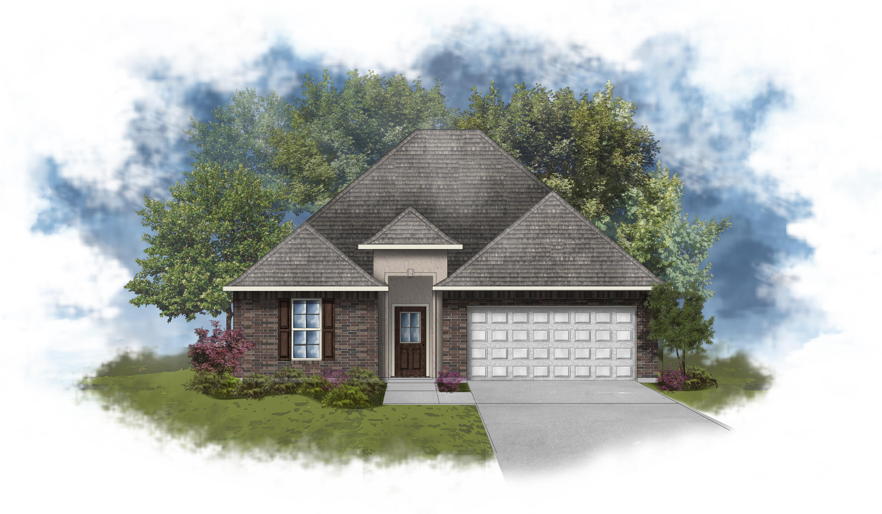 Awesome builder rate plus FREE refrigerator. Restrictions apply.Located on a corner lot the LASALLE V A in The Bluffs at Lafayette community offers a 3 bedroom, 2 full bathroom open and split design. Upgrades added (list attached).Special Features: double vanity, garden tub, separate shower, and walk-in closet in master bath, kitchen island, computer desk/niche, covered rear patio, recessed lights, crown molding, custom framed mirrors in bathrooms, undermount sinks, landscaping, architectural 30-year shingles, flood lights, and more!Energy Efficient Features: tankless gas water heater, kitchen appliance package with gas range, vinyl low E windows, and more! Energy Star Partner.