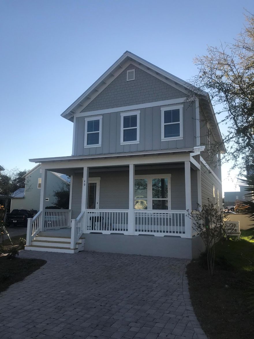 Beautiful finished 3 bed 2.5 bath with a flex room on the first floor. Storage closet on the exterior of the home will allow for plenty of beach toys or bikes, or a perfect lock out closet.The 1st floor has beautiful dark hardwood floors, hardwood stairs and hardwood on the landing and hallways. Carpet in the bedrooms and closets. The kitchen has a gas cook top, Electrolux appliances and a beautiful hood over the cooktop. Maple painted cabinets are included along with quartz countertops.