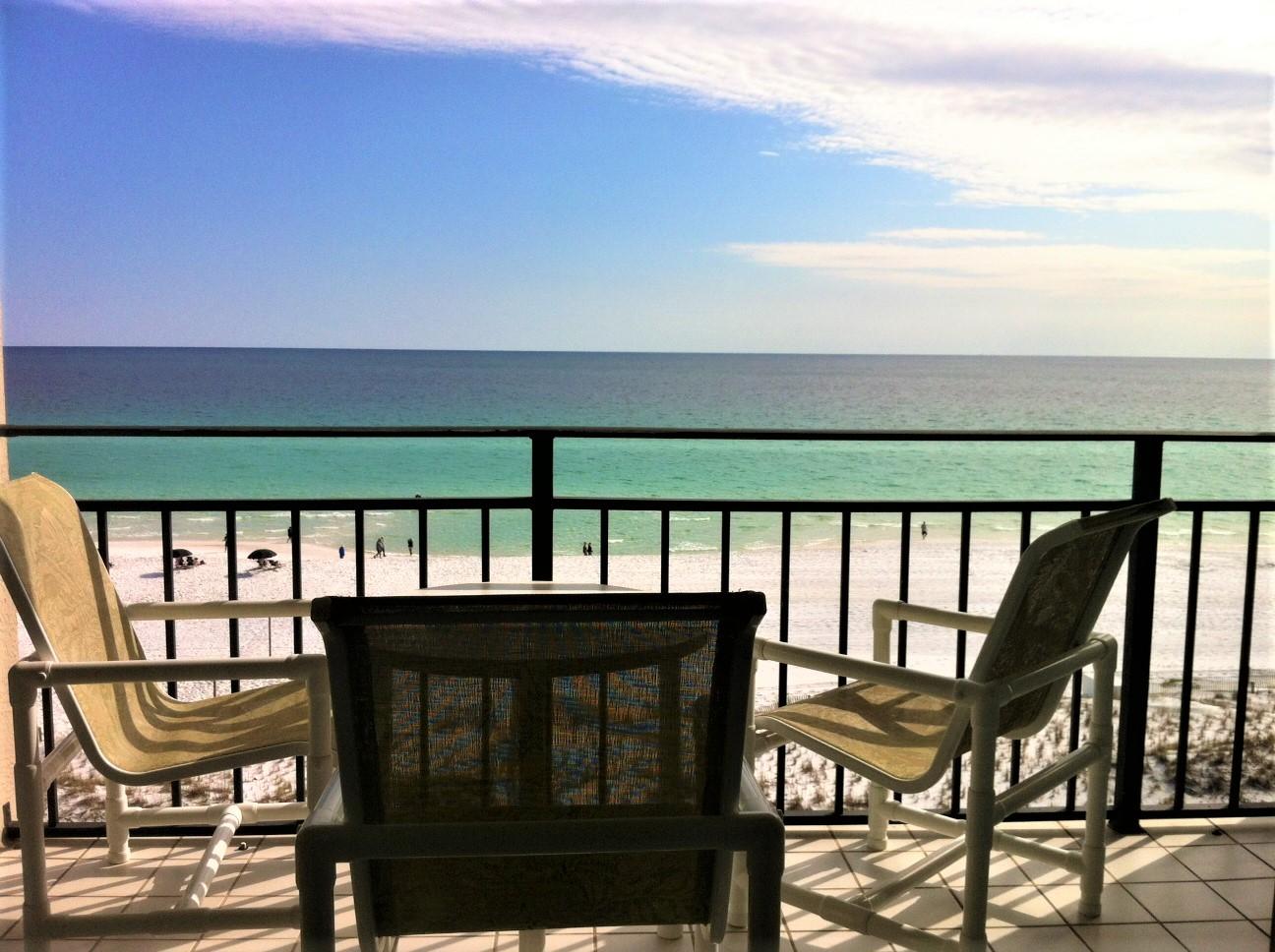 This big and beautiful condo lets you takein the direct Gulf view from your private balcony and from the master bedroom. Plenty of room for the whole family. Quartz counters in the kitchen and marble tile in the master bathroom shower. These condos rent well and owners rave about the quality of the management. Great amenities include tennis, pool, suana, and 24 hour front desk. Located near many wonderful attractions. Heavy duty sliding glass door and storm screens. Don't be shy because condos at Breakers sell quickly. Buyer to verify all information.
