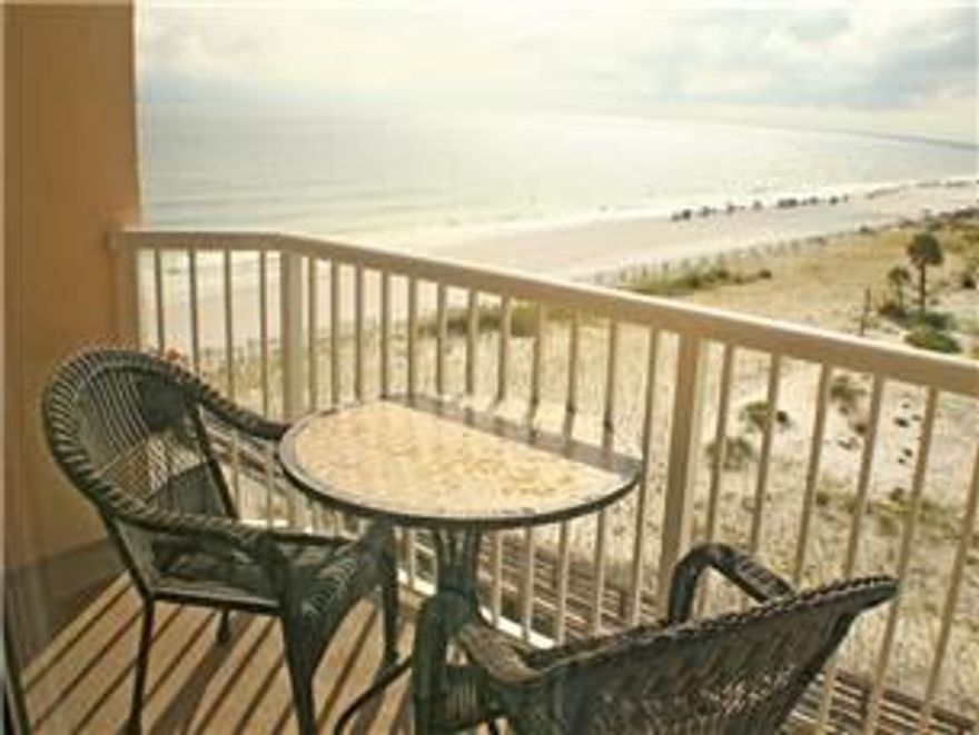 WELCOME TO PARADISE! Sit back and relax on your patio and watch the waves roll in. Beautiful sunsets await you. This unit has direct view to the west down the coastline. Interior has been redone in the past couple years. New: HVAC air handling equipment, fiberglass front door and frame, kitchen and bath faucets, paint & carpet, light fixtures, furniture & drapes. Great beachy colors and decor. This unit includes a shared storage unit. Awesome vacation rental does very well. Daily, weekly or monthly rentals. HOA fee covers almost all utilities except electric of lights, outlets and kitchen appliances. Take a look today before you are too late. Please have your offer accompanied by your loan approval letter or proof of funds. Thanks!