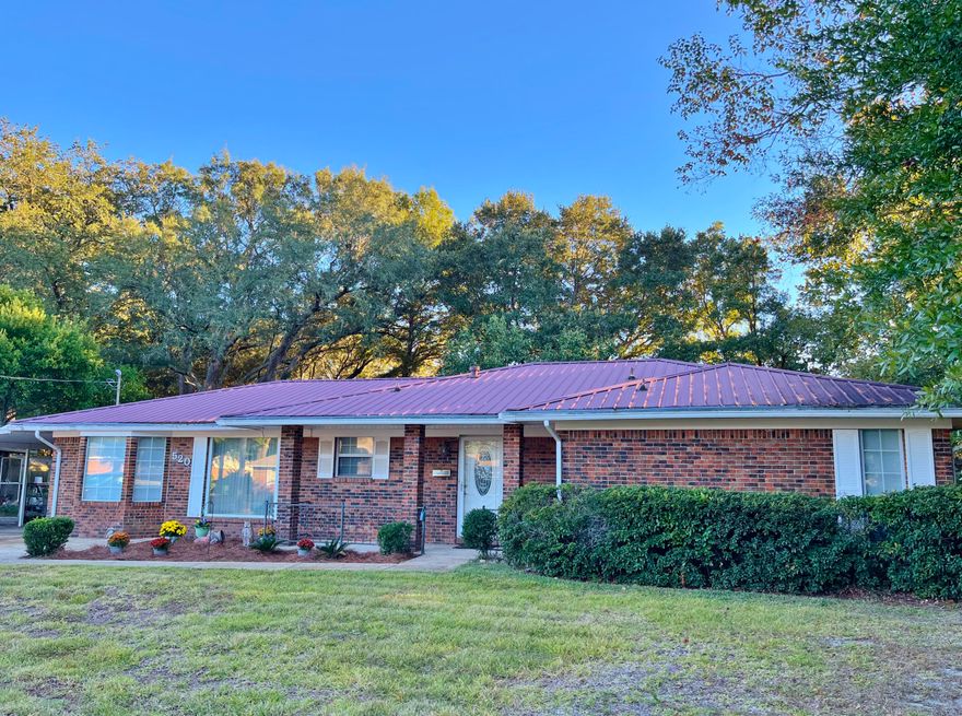 This 1 owner home was built to last! All brick 3 bedroom 2 bath home with Florida Room, breakfast nook, kitchen with Corian counter tops, smooth top stove and built-in oven. Formal Dining room easily could double as an office, or additional living area.  Large laundry room/mud room, has plenty of additional storage space. Master bedroom is large with 2 closets, and master bath. 2 additional bedrooms are across the hall. Fenced in backyard has a covered patio, small gazebo area and fantastic workshop with electricity. Large carport and oversized driveway for RV, boat, parking. This is an estate sale and everything is being sold 'As Is.' Close to Eglin AFB, schools, shopping, and nearby public waterfront park with boat launch. Ready for a new owner to make it their very own, special home.
