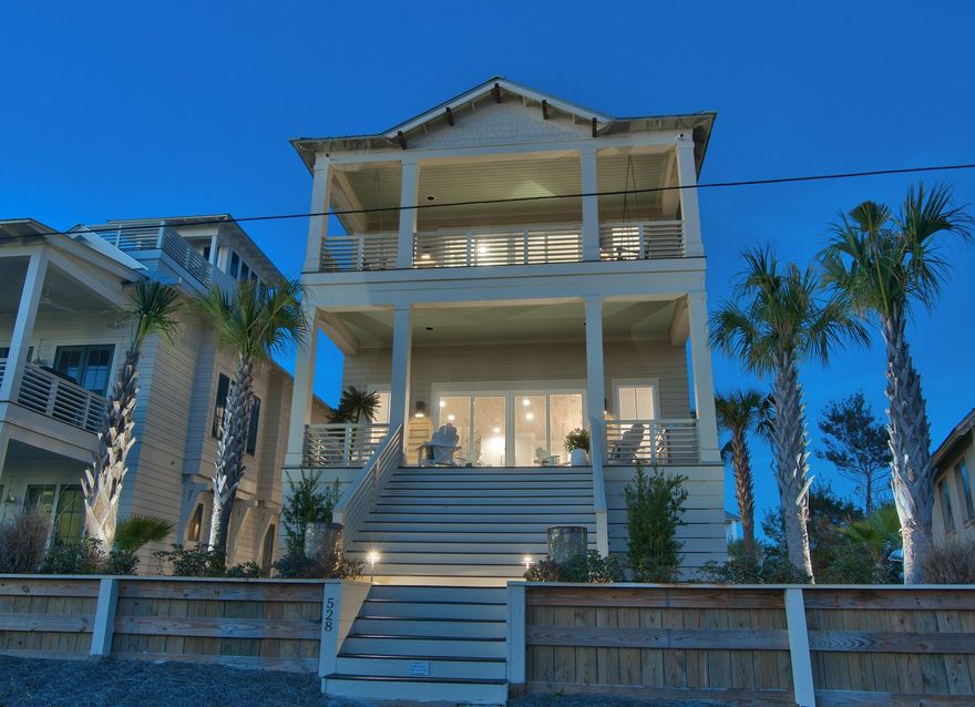 This custom built home is ideally situated between Eastern Lake and the Gulf, offering spectacular views of both! This 5 bedroom 4.5 bath beach home was designed with every detail in mind. The decor of this home includes pecky cypress wood ceilings, top rated appliances, and high-end luxury furnishings. 528 Eastern Lake was thoughtfully built with plenty of extra storage for kayaks and beach gear, allowing an easy launch into Eastern Lake or the Gulf of Mexico. Other bonus features are no homeowners' association fees, the addition of high wind rated windows and doors and a three-stop elevator. Start enjoying your time at the beach in this quiet and peaceful area of 30A, located close to Seaside, Rosemary Beach and all the shopping and restaurants