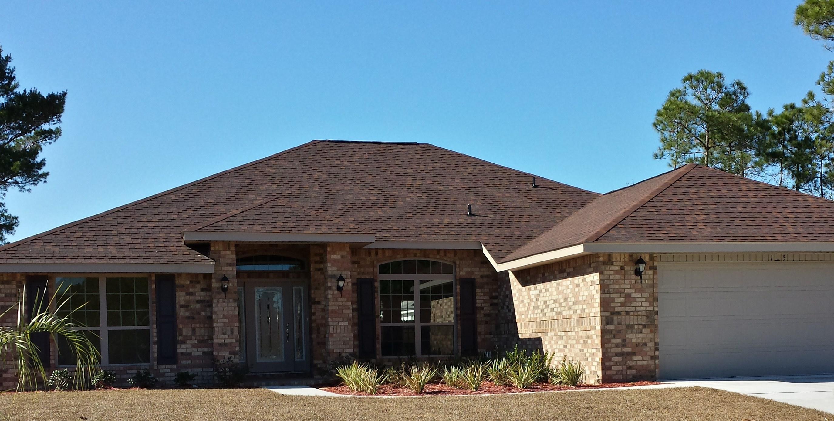 This charming all brick home has mass curb appeal. Craftsman columns and front door, carriage style garage door, board & batten shutters beckon you inside. Ceramic tile in the entryway, a large open family room, a bonus space perfect for a home office. The open floor plan is perfect for entertaining and the bay window makes the breakfast nook cozy for family meals. This all gas home features granite counters in the kitchen, can lights, ceramic tile in all wet areas, elevated 36'' counters in master bath, separate shower and garden tub, a pool bath with access onto a covered lanai and so much more. Adams Homes pays closing cost and provides a home warranty. Adams Homes provides a 1yr home and 10yr structural warranties