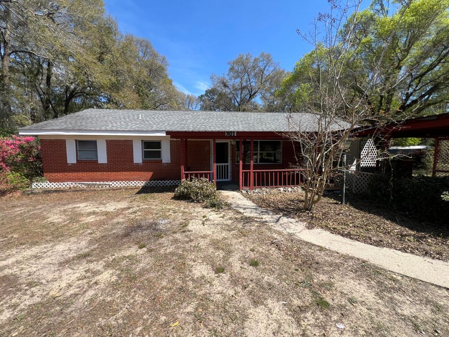 Discover the solid bones and untapped potential of this charming all-brick ranch REO property. Built in 1968 and brimming with character, this 1530sf home is situated on a generous 0.35-acre lot, with 3-bedrooms, 2-baths and beaming with opportunity for those eager to put their personal stamp on a property and build significant equity.  With a little elbow grease and your creative touch, this home can be transformed into a true gem. There are multiple financing options for this insurable with escrow (IE) home. Call today!