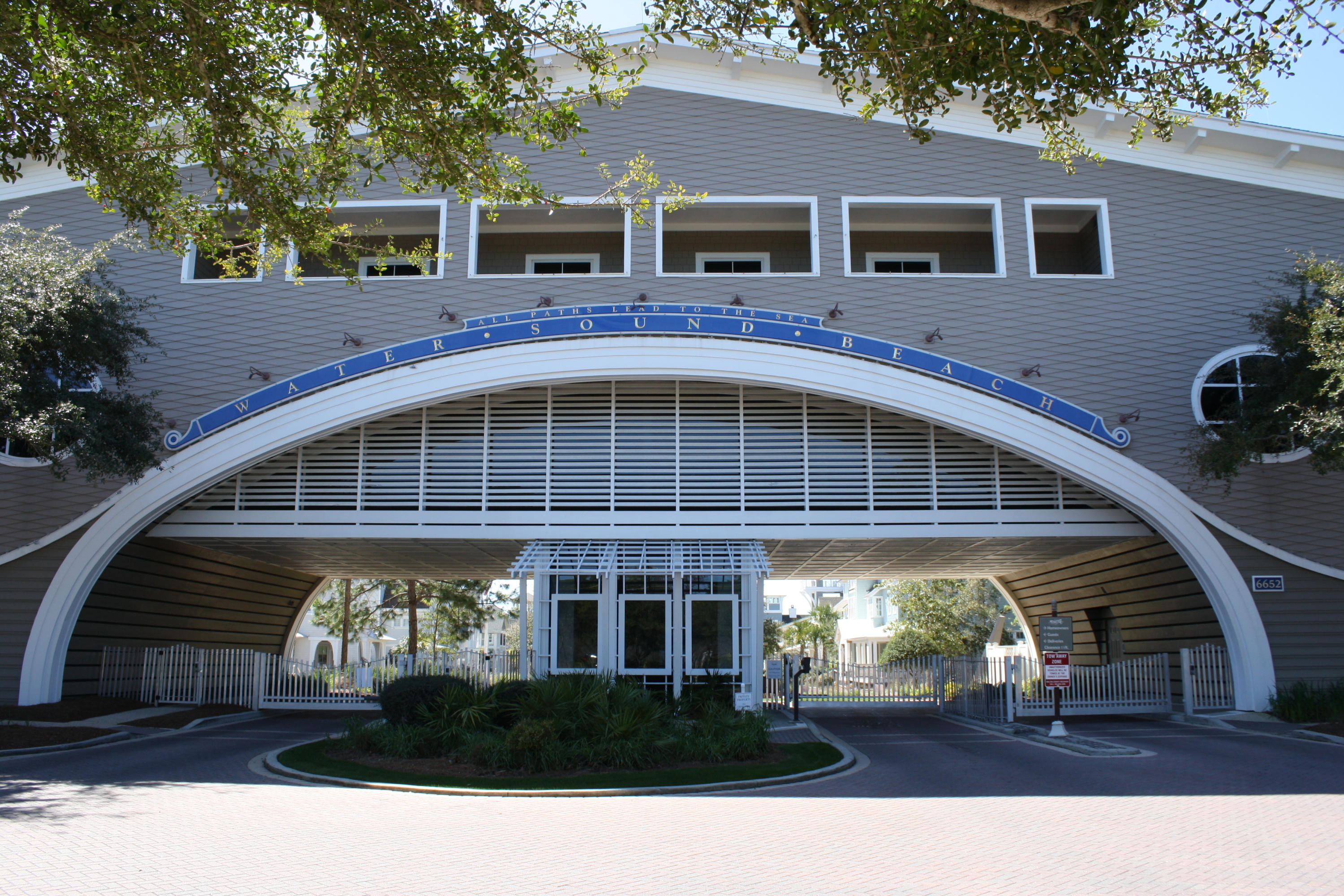 Rare, Class A office space located in the heart of Watersound Beach available for lease. Located on the 2nd floor of the Gatehouse on Highway 30A, at the primary entrance to the Watersound Beach neighborhood. Suite GH-6 is 1,244 square feet comprised of 3 private offices, a 425 square-foot conference room, generous reception area, break room with kitchenette, private restroom and a storage area. The suite is light and bright with large transom windows. This impressive office is offered fully furnished with the workstations and conference room furniture as shown in the photos.