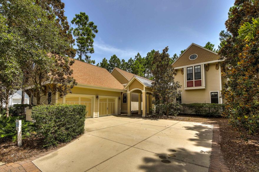 JUST PAINTED! This custom home is located on one of the largest homesites in Watersound Origins. The open kitchen, living and dining areas surrounded by a multitude of windows allowing an abundance of natural light into the home. A spacious screened porch off the living area features an outdoor kitchen, seating area and fireplace. The first floor master suite includes a large walk-in closet and ensuite with custom bath and makeup area. A powder bath, laundry room and guest bedroom complete the first level. As you head up the hand-crafted staircase to the second floor there are three additional guest bedrooms each with their own ensuite.
