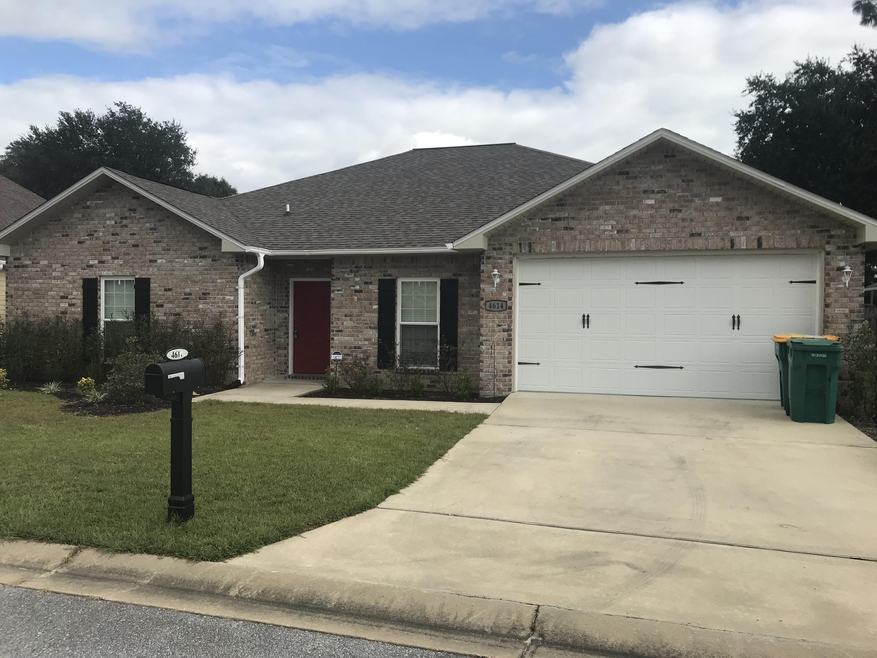 Come check out this 4 bedroom, 3 bath home located south of I-10 in Duggan Pond subdivision! This all brick house has 9 foot ceilings in the main living area, porcelain tile in the wet areas with low-pile carpeting in the bedrooms and living room. Stainless steel appliances in the kitchen include microwave, dishwasher and smooth cooktop stove/oven. Granite is found in kitchen and bathrooms. The master bath has a large 3x5' shower and a large separate soaking tub. It also has a separate water closet along with a large walk-in closet and an additional linen closet. Many upgrades in this house. Focal point of this home is the amazing kitchen with moveable island. Call to see today!