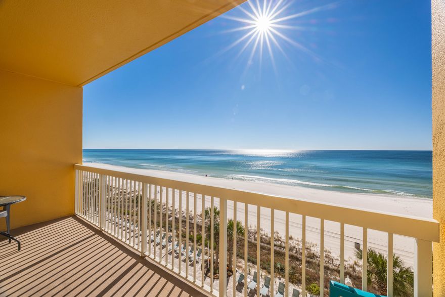 High-Performing Short-Term Rental | $50K+ Gross Income | Gulf-Front at Calypso Resort. This is a turnkey Gulf-front 1-bedroom condo with hallway bunk beds and 2 full bathrooms located at Calypso Resort & Towers, one of the top-producing short-term rental resorts in Panama City Beach. This renovated unit offers direct Gulf views, a large private balcony, and overlooks Calypso's massive resort-style pool--features that consistently drive strong nightly rates and high occupancy.The floor plan is intentionally designed for short-term rental success. The hallway bunk beds create an additional sleeping area, allowing the condo to accommodate more guests than a standard 1-bedroom and directly increasing rental demand and income potential. With two full bathrooms, the unit functions like a much larger condo in the eyes of vacation renters.

New luxury vinyl plank (LVP) flooring is currently being installed throughout, enhancing durability, aesthetics, and long-term rental performance. The unit is truly turnkey and ready to continue producing income immediately.

- Short-Term Rental Investment Highlights:
- Just over $50,000 in gross rental income in 2025
- Self-managed on Airbnb and VRBO
- Highly desirable bunk-bed floor plan that outperforms typical 1-bedroom units
- New LVP being installed throughout!

Location further amplifies rental demand. Calypso is adjacent to the Panama City Beach fishing pier and is the closest Gulf-front resort to Pier Park, putting guests within walking distance of PCB's most visited shopping, dining, and entertainment districtone of the strongest booking drivers in the market.

Whether you're looking for a cash-flowing Gulf-front short-term rental, a 1031 exchange replacement, or a low-maintenance investment with documented income, this condo checks every box.
Rare opportunity to own a proven, high-performing short-term rental at one of PCB's most in-demand resorts. Schedule your private showing today.