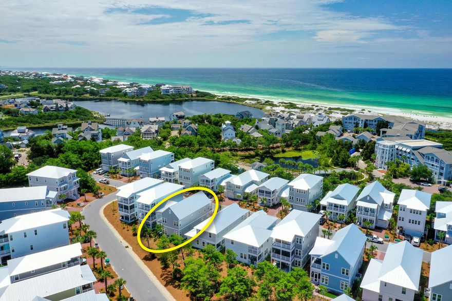 TURN-KEY, FULLY FURNISHED & ACCESSORIZED, including the GOLF CART!  Prominence South is one of Scenic 30A's most celebrated mixed-use districts that offer exciting amenities and commercial conveniences, including The Hub, which is within walking distance from the subject residence, 50 Siasconset Lane, located in a peaceful and quiet setting in the southern-most portion of the Prominence community along South Walton's coveted 18+ mile scenic expanse and ecological treasure trove of 30A, a famed corridor interconnecting quaint beach towns and villages via multi-use path, as well as nature trails through state forests.  This exceptional residence, designed and constructed as The Laguna Plan, contains a highly desirable, smart floor plan with an abundance of special features.