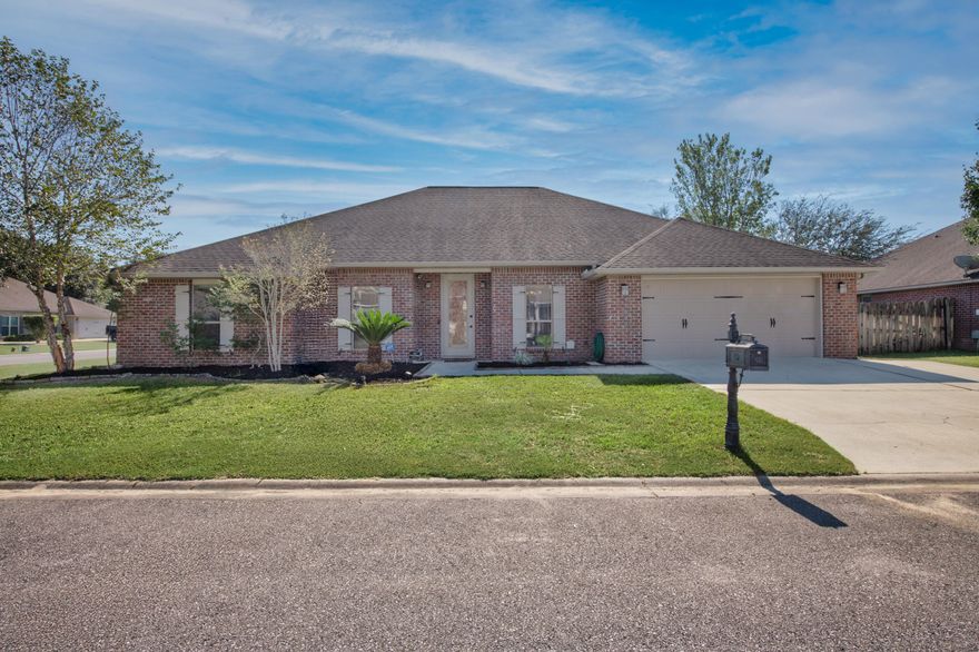 Stunning 5-Bedroom Retreat in Kaitlyn's Preserve! This all-brick 5BD/3BA home combines elegance, comfort, and convenience. Enjoy gleaming bamboo floors, an open-concept living area, and a formal dining room perfect for gatherings. The chef's kitchen features granite countertops, custom cabinets, a large island, and breakfast bar. The split floor plan offers a private primary suite with dual walk-in closets, granite double vanity, soaking tub, and separate shower. Upstairs, a spacious bonus room is ideal for a game room or guest suite. Relax outdoors on the screened or new paver patio within a fenced yard. Prime location-- approximately 10 min to 7th Group(A) and Duke AFB, 20 min to Eglin AFB, 35 min to Hurlburt AFB! Schedule your private tour today!