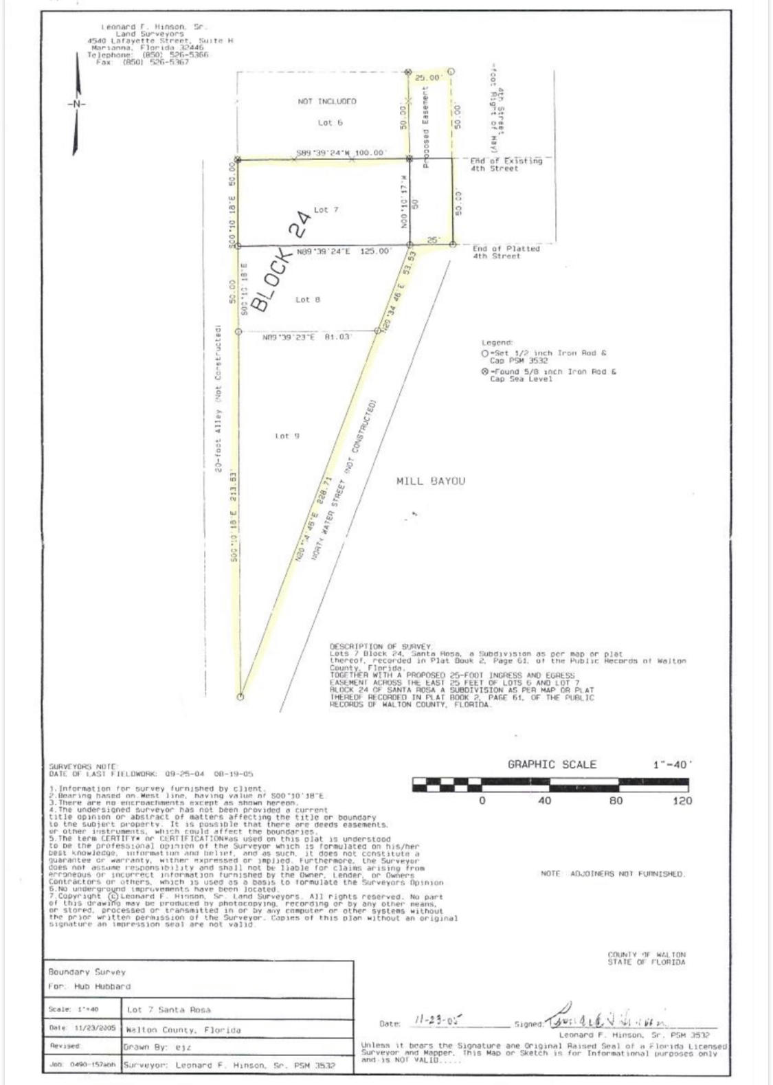 TOWN OF SANTA ROSA - Land