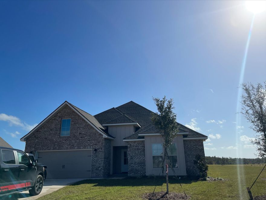 Awesome Builder Rate Incentives!  (Restrictions apply) The SYCAMORE III G in The Bluffs at Lafayette community offers a 4 bedroom, 2 full bathroom open design. Upgrades added (list attached).Special Features: separate vanities, garden tub, separate shower, and walk-in closet in master bath, kitchen island, walk-in pantry, flex space, covered rear patio, recessed lights, crown molding, framed mirrors in bathrooms, undermount sinks, landscaping, architectural 30-year shingles, flood lights, and more!Energy Efficient Features: tankless gas water heater, kitchen appliance package, vinyl low E windows, and more!