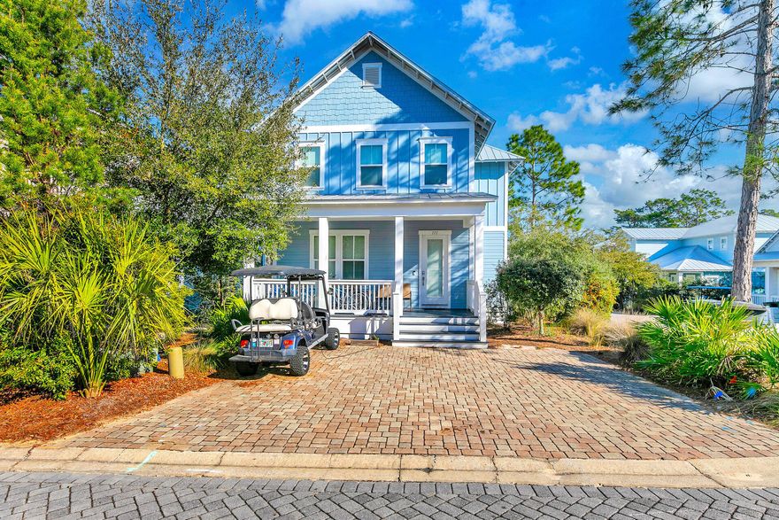 ATTENTION INVESTORS! Buy with only 5% down!This exquisite 4-bedroom beach home is located in a highly coveted neighborhood along Scenic 30A. Furnished and move-in ready, this property is ideal as both a family retreat and a lucrative investment opportunity with rental potential exceeding $88k! Step inside to discover an inviting open-concept layout on the main floor, featuring a beautifully designed kitchen, dining area, cozy living space, and a convenient half bath. Completing the first level is a comfortable bedroom, perfect for guests or versatile use. Upstairs, you'll find a spacious master suite with soaring cathedral ceilings, a private ensuite bathroom, and a walk-in closet. This level also includes a bunk room with ample sleeping space and another well-appointed bedroom with an adjoining bathroom making it ideal for accommodating large families or vacationing groups.

This home's double porches provide the perfect setting for enjoying tranquil mornings or relaxing evenings, all while soaking in the charm of the surrounding neighborhood. With a strong rental history, this property is a proven income generator for those looking to invest in the ever-popular 30A market.

As a resident of Highland Park, you'll have access to an array of exceptional amenities. Enjoy the stunning resort-style pool complete with cascading rock waterfalls, a soothing hot tub, and a gas fire pit area for evening gatherings. The community also features a state-of-the-art outdoor kitchen and scenic walking trails that weave through the enchanting state forest, offering a serene escape into nature's beauty.

Positioned just moments from the pristine white sands and vibrant attractions of Scenic 30A, this home offers unparalleled access to the best of beachside living. Whether you're seeking a serene personal getaway or a high-performing vacation rental, this property delivers on all fronts.

Don't miss your chance to own a slice of paradise. Contact us today to schedule your private showing and experience firsthand the unmatched charm and luxury of this Highland Park gem. Make your dream of coastal living a reality!
