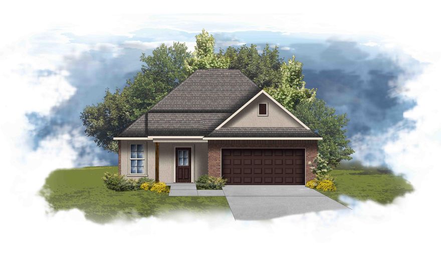 The THOMAS III A in The Bluffs at Lafayette community offers a 4 bedroom, 2.5 bathroom, open design. Upgrades added (list attached). Special Features: double vanity, garden tub, separate shower, and walk-in closet in master suite, kitchen island, walk-in pantry, covered porches, boot bench in mudroom, undermount sinks, LED lighting throughout, crown molding, ceiling fans in living and master, custom framed mirrors in all baths, landscaping, architectural 30-year shingles, flood lights, and more! Energy Efficient Features: tankless gas water heater, gas kitchen appliance package, vinyl low E windows, and more! Energy Star Partner.
