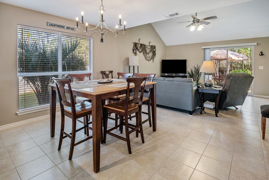 Enjoy the 30A Life. Terrific one and a half story, all-brick home in the highly desirable Emerald Walk community. Close to shopping, dining, beach accesses, and state park. Three bedrooms, two and a half baths, with master on main. Open concept floor plan with vaulted ceiling in family room. Recently renovated, has tile downstairs and carpet up. New roof installed January, 2020. Spacious 2 car garage, with attic storage above. Located at end of cul de sac, with an enormous flat, fenced back yard, perfect for adding a pool or just giving Rover room to run. Backs up to natural preserve. Privacy ensured !!!