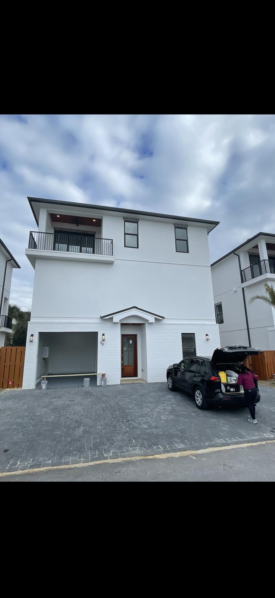 New construction beach home steps from the beach, shopping and restaurants. Private pool. This home is sold non furnished.