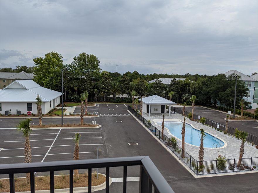 Beautiful new and modern buildings with clean lines and crisp finishes anchor this wonderful location in Blue Mountain Beach on 30A. Easy beach access via Spooky lane or Gulfview heights road. Beautiful zero entry pool and charming fitness center , 9 ft ceilings, granite counter tops in kitchen & baths and Numa balcony doors are just a few of the upscale finishes used in this new development. Modern VPL floating floor thru-out.