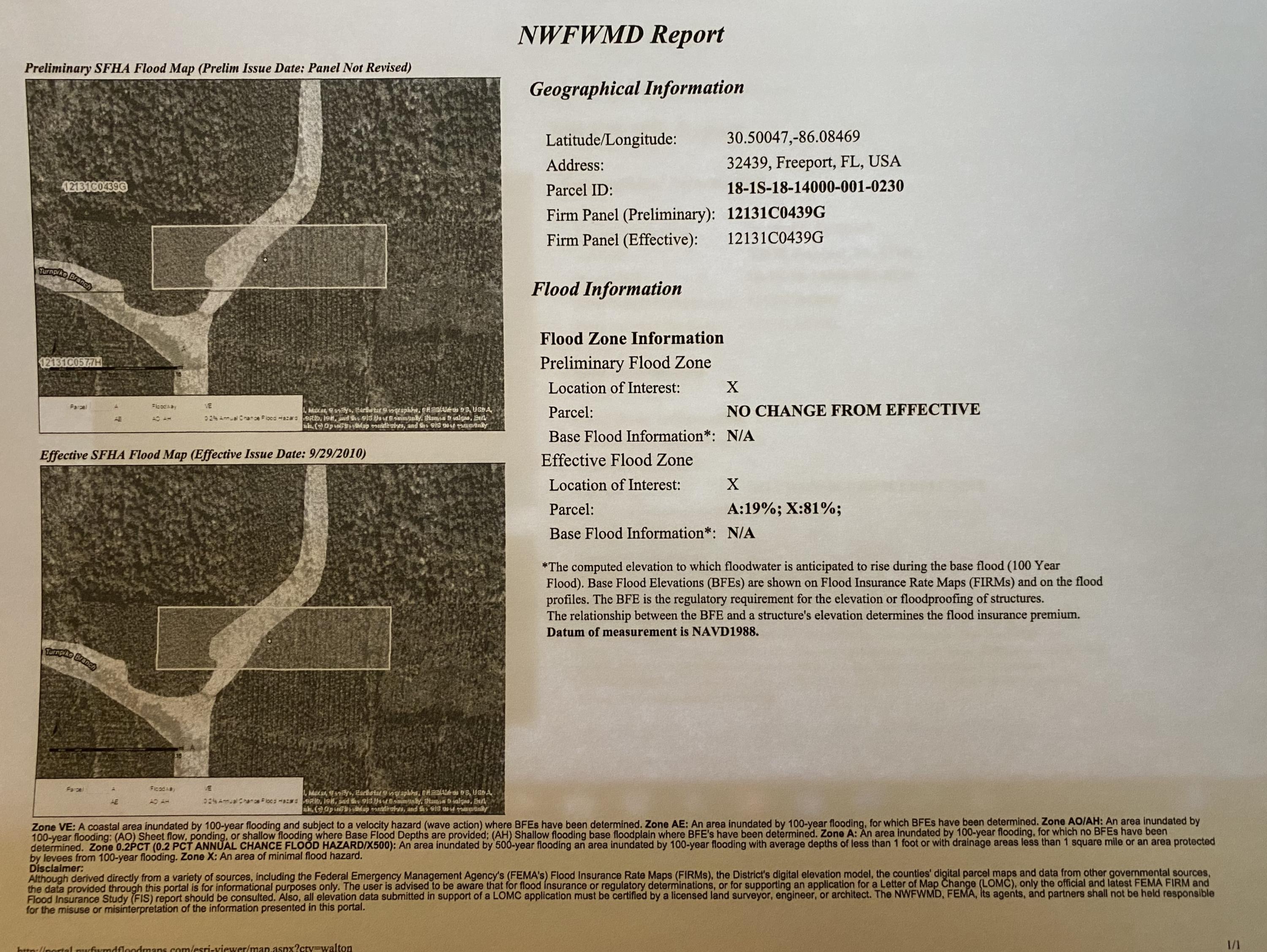METES & BOUNDS - Land