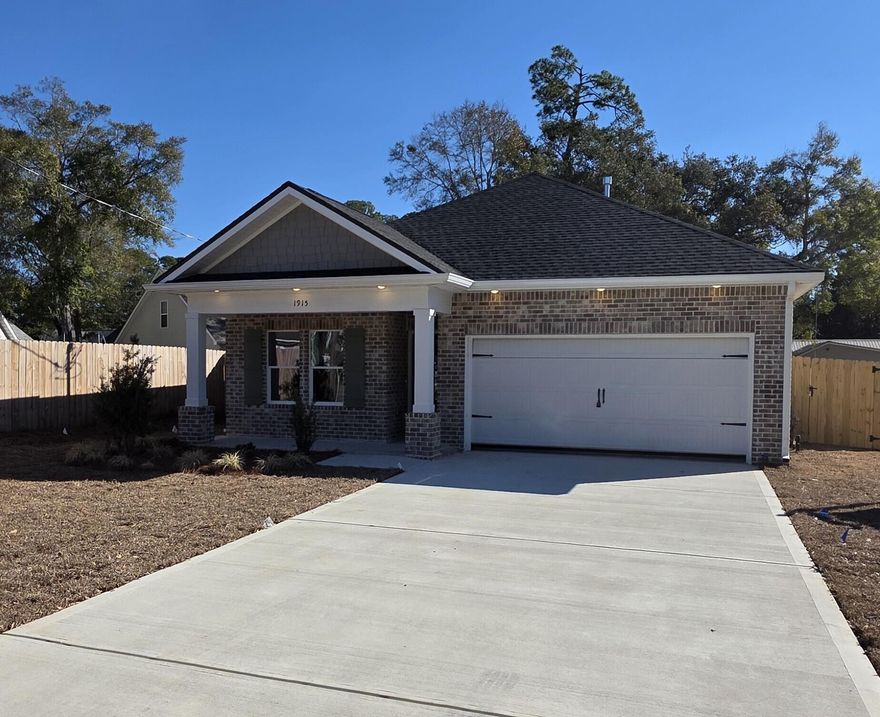 Brand-New Construction | 4 Beds | 3 Baths | 2,276 Sq Ft | Completion Early March Experience the perfect blend of modern comfort and timeless craftsmanship in this stunning new construction home, built by a highly respected local builder with over 30 years of experience. The open-concept design is perfect for both family gatherings and quiet evenings at home. The split-bedroom layout provides added privacy, making it ideal for families or guests. With thoughtful upgrades already included, this home is truly move-in ready upon completion. EXTERIOR FEATURES:All-brick construction for durability and classic appeal, Spacious 2-car garage with automatic opener, 
Professional landscaping and fully fenced backyard - ideal for privacy, pets and entertaining

Builder upgrades already included: refrigerator, blinds, and privacy fence



INTERIOR FEATURES:


Open, split-bedroom floor plan offering privacy and a natural flow for everyday living and entertaining,
Quartz countertops in kitchen and all bathrooms,
Stainless steel appliances including a gas range,
Stylish tile backsplash, soft-close cabinetry, and a farmhouse sink
Expansive U-shaped kitchen with island and large walk-in pantry - a dream for home chefs,
Luxury vinyl plank flooring throughout  - both elegant and easy to maintain,
Elegant crown molding in the master suite,
Ample storage throughout the home.

Why You'll Love It:


Built with quality, care, and attention to detail,
Located in a desirable area with strong community feel,
Move-in ready features already included,
Backed by a 1-year builder warranty for added peace of mind,
Projected completion in early March - secure it now before it's gone!