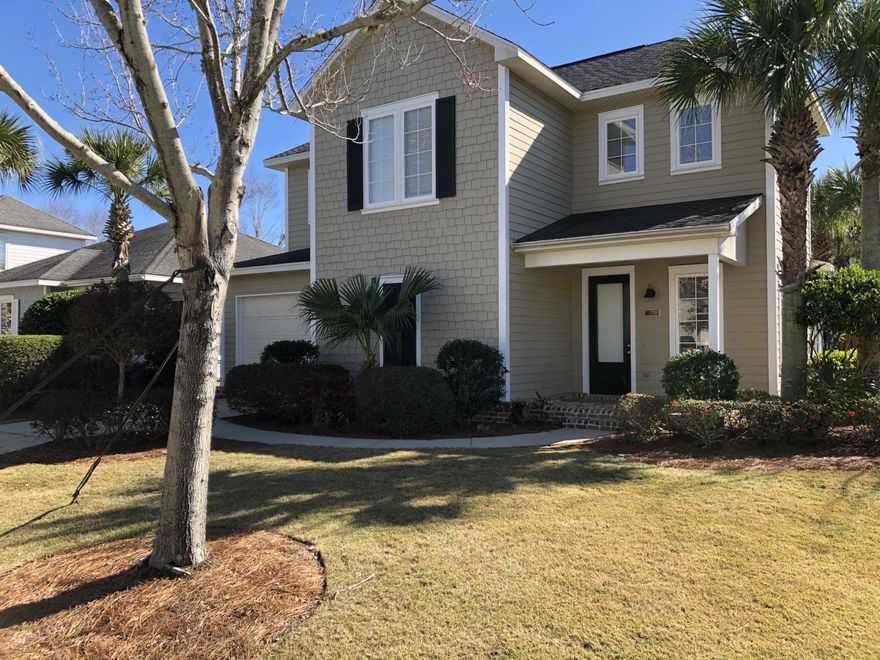 Beautiful 2-story home located on a large corner lot in popular Church Street Village. 3 Bedroom, each with their own full bath and closet. Powder room and pantry. Large master on main and large closet. New carpeted bedrooms and new paint. Bonus room upstairs-perfect office or playroom. Beautiful screened in porch. Single car private garage. Bright, with lots of windows. Less than a block to our community pool, fitness center, clubhouse, dog park and playground! Safe HOA Neighborhood. Very social active HOA, weekly food trucks and events and activities for adults and kids. Close to schools, hospital, shopping, beach, bay and restaurants. Local school bus routes, in front of neighborhood. Available immediately for long-term rent.