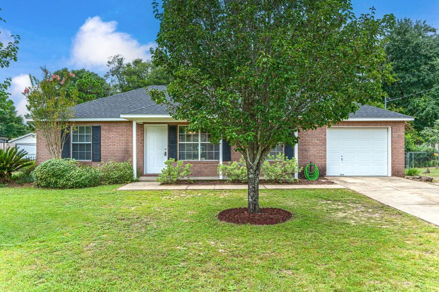 Beautiful 3 bedroom 2 bath home with a new roof, HVAC, and water heater. Living room and kitchen have been recently painted. Split floor plan provides privacy as you retreat to your master bedroom. Spacious living room for family movie nights. Large backyard with plenty of room for the kids and family dog to run around. Schedule your showing today!