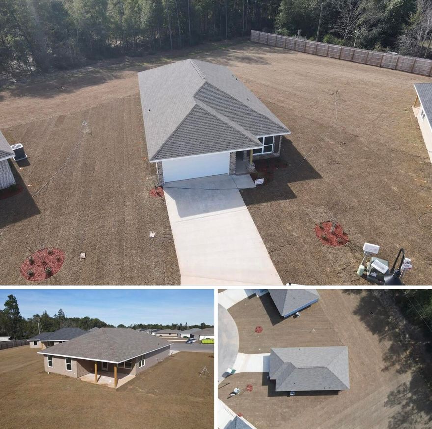 Welcome to the exquisite 1425 floor plan, where comfort and elegance converge seamlessly. Step inside and experience a spacious living area that sets the stage for relaxation and entertainment. Open-concept design connects the living room, dining area, and kitchen, creating an inviting atmosphere for gatherings and everyday living. The kitchen features modern appliances, ample cabinet space, and a convenient breakfast bar, making meal preparation a breeze. The master suite offers a private oasis, complete with a walk-in closet and a luxurious en-suite bathroom. Two additional bedrooms provide versatility, whether you need extra space for family members or a home office. Adams Homes' commitment to quality craftsmanship is evident in every detail.