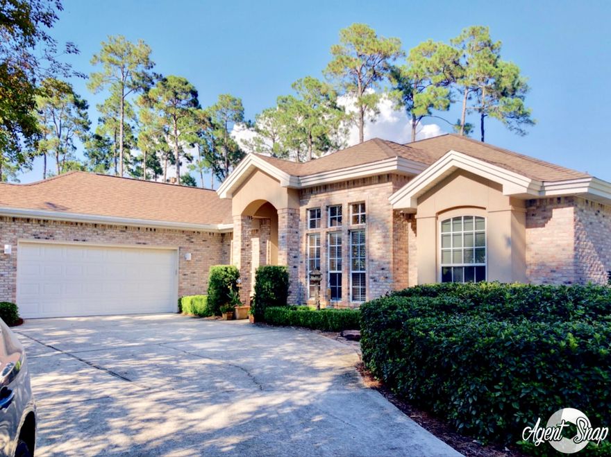 Gorgeous, 4 bedroom, 3 bath home in desirable Bayshore Place. This custom home will immediately capture your attention with its fabulous curb appeal and distinctive, unique landscaping. You'll surely fall in love with this home before ever entering just by seeing the front, side and back yards. Once inside, you'll fall even further! The spacious foyer greets you and take you immediately to a large, separate office and dining room, Further inside you'll see a large living room with built-ins, gas fireplace, high ceilings, wood flooring and more. The gourmet kitchen is sure to please with tons of counter space, custom cabinetry and pantry. Nearly all appliances have been replaced within the last year. Even better, there is a large breakfast nook that overlooks the fabulous backyard and