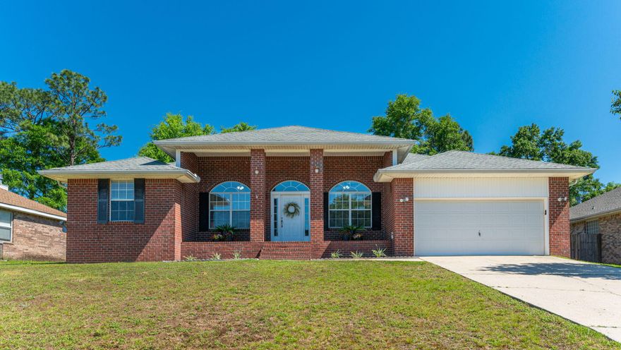 So much value packed into this spacious 5-bedroom home in Silver Oaks! Tucked back on a low-traffic street in one of Crestview's most established neighborhoods. Enjoy new carpet throughout, a cozy gas fireplace in the living room, a formal dining room for entertaining and the kitchen with granite countertops and stainless-steel appliances.Step outside to even more perks: fresh landscaping, a screened-in back porch, detached storage building, and a two-car garage.Located in Silver Oaks, you'll also love the community pool, playground, and sidewalks throughout the entire neighborhood--perfect for evening strolls or bike rides.The big bonus: Seller will install a new roof with a full-price offer, adding immediate value and peace of mind! And don't forget county taxes!