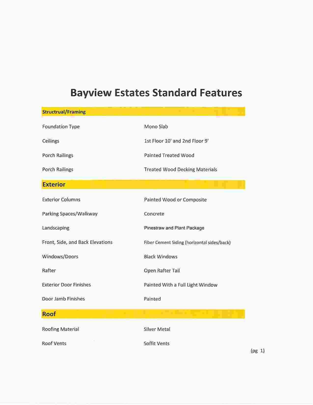 Bayview Estates - Residential