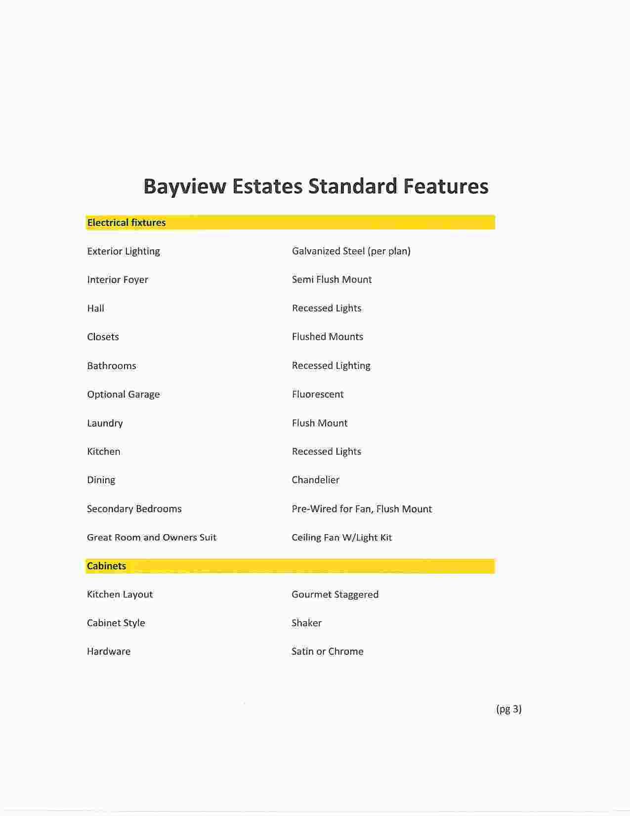 Bayview Estates - Residential