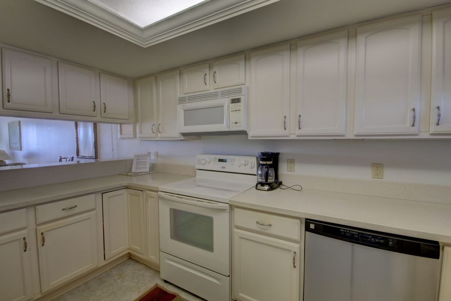 Rare Opportunity!!! Gulf Front Building. You will find Great Views of the Gulf and Inter coastal waterway. Offering sliding glass doors from living area and Master Bedroom. You have your own dryer in balcony storage closet. This two bedroom One and a half bath gives you all of the joys of beach living. From your Kitchen Window you can see to the west down the beach and over to the sound. Kitchen has New Dishwasher and plenty of storage. Master bath has Tub/Shower combo, 1/2 bath is roomy and perfect for your guest. Just steps away from the beach, pool, and the grassy area for the children to play. El Matador is beautifully landscaped and meticulously attended featuring lush palm trees and manicured lawn.