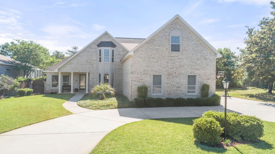 When you are searching for the right home for your family, you want something as unique and spacious as the custom designed Grayson home! This 5 bedroom, 2 level home will give your family the privacy and space to grow. The pool is on the East of the home so you will get great morning and afternoon sun over the caged pool. There is also a outdoor grilling kitchen with plenty of countertop space for bar stool and lounging with the family. Bonus 4th bathroom for pool guests outside too!20' ceilings are eye-catching in the living room, and the elongated kitchen with pool views leaves plenty of room to gather and entertain. The master is featured on the first floor and the bonus rooms are all upstairs. The largest room is above the garage which would make an amazing office, (to be contin