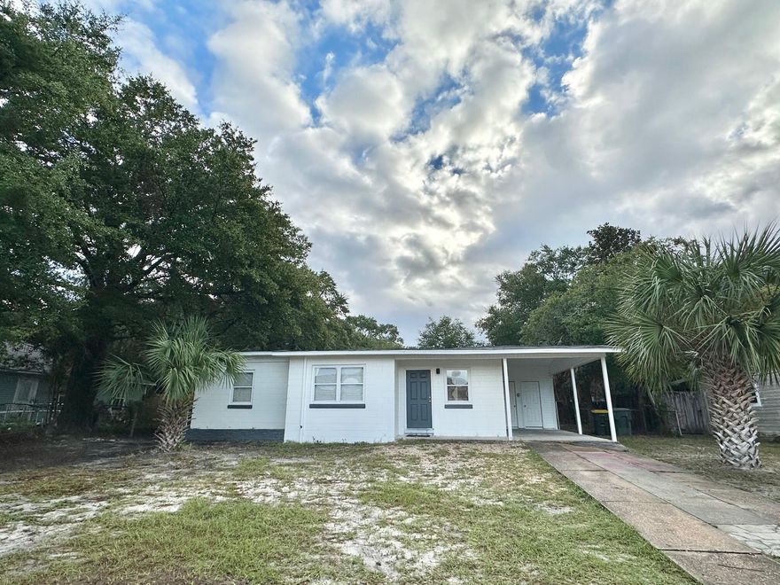 Available October 2!This cozy 3-bedroom, 1-bathroom home is newly remodeled! The new tile flooring throughout the house ensures easy maintenance and a clean living environment. The kitchen boasts sleek stainless steel appliances, beautiful white cabinets, and gorgeous white countertops adding a touch of elegance to your culinary experience. The bedrooms are very roomy and the bathroom offers tub with beautiful tile surround! Outside, you'll find a very large fenced yard!Pets Considered with Owner ApprovalResident Benefit Package Applies!Tenant to verify all data. Please contact Sound Choice Real Estate to schedule a showing- 850-389-8533.