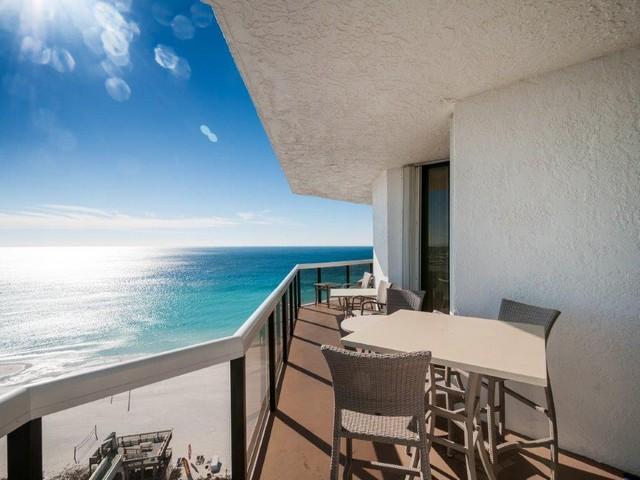 GULF FRONT UNIT, Incredible Views from this spacious 3BR/3BA Lockout Unit on the 15th floor. Unit features floor to ceiling windows to enjoy the incredible views of the Gulf. Non Rental unit, has a 1 bedroom with kitchen and bath. Also a 2 bedroom, 2 baths, beautiful unit. Totally renovated, it has Tile floors throughout and all 3 showers have been tiled. Kitchen has Stainless Steel appliances and plenty of storage. Rental ready, the Unit comes fully furnished. Surfside Resort has a private beach with a bridge going over Scenic Gulf Drive leading to showers, picnic tables & the beach. Resort features pool, hot tub, tennis courts, basketball court, shuffle board, exercise room, game room, BBQ Pit/Grill and Community room. There is also a Surfside Spa & Royal Palm Grill