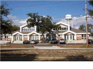 This unit fronts on Hwy.98 and is located within one block of Target and is the closest office building to Hurlburt Air Force Bases main gate. The office has a beautiful reception area with lots of windows and high ceiling, private offices upstairs and down, and breakroom.