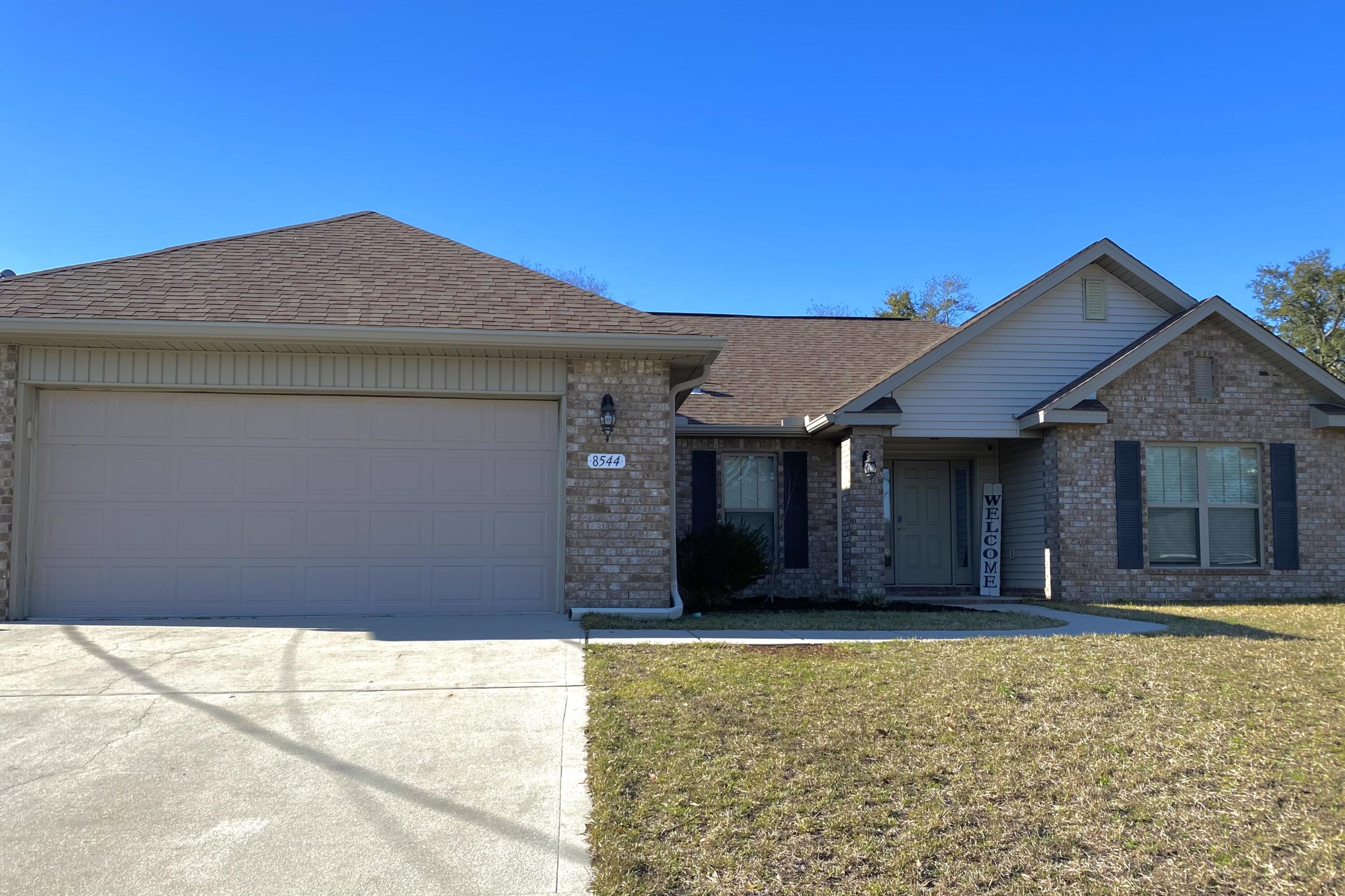 This 3/2 home is Immaculate. The large open concept is perfect for entertainment and dining. The spacious Master Bedroom is built for a King Size Bedroom set and plenty of room to spare. The Master Bathroom has a separate shower and Garden tub that has been recently updated with shiplap wall accents to give this home a warm and cozy feel. Beautiful marble vanities and his/hers walk in closets. Family Room and Kitchen have 10ft ceilings and double pane windows offering natural light. Armstrong Cabinets with Granite Kitchen counter tops and island. Luxury Wood Vinyl Plank in wet areas. Lanai w/ ceiling fan over looks the back yard to relax and entertain along with backyard shed for outdoor storage.