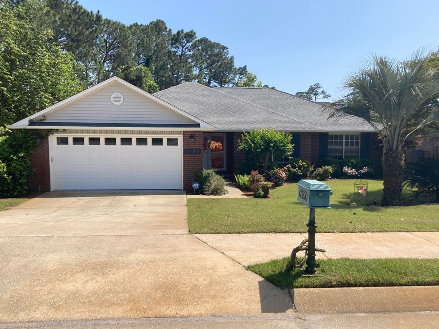 OPEN HOUSE SAT 5/1 12-4PM!!A must see! This home is full of upgrades: Hardwood floors throughout the home with tile in the kitchen, laundry, foyer and baths; crown-molding throughout; stainless steel appliances; granite countertops; built in bookshelves in the sitting area off the kitchen; and a beautiful walk-in shower, garden tub and upgraded sinks in the master bath. There is a bonus room off of the master for a home office or nursery, a Florida room off the back and the garage has texture painted floors for that extra little touch.The sidewalk neighborhood has an HOA maintained pool, nature walk and community pier that will be rebuilt from the damages during Hurricane Sally. New roof 2019, partial new fence and fridge, 2020. All appliances inc. W/D convey. No damages during Sally.