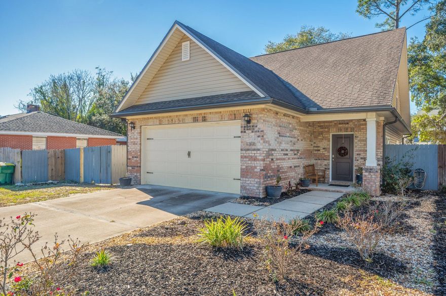 HOT HOME ALERT!  This 4-bed, 2.5-bath beauty is straight fire -- modern open layout, main-floor primary suite with luxe soaker tub & separate shower, PLUS a huge 2-car garage and private backyard made for legendary hangs. Nestled in one of Niceville's hottest spots, minutes from top schools, parks & Emerald Coast beaches. Veterans score big with an assumable 2.5% VA loan -- insane savings! This gem is shining bright. Move fast, lock it down, live your best life NOW!