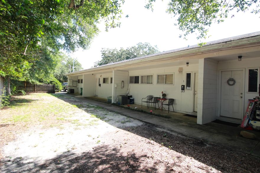 GREAT INVESTMENT OPPORTUNITY!! This property consists of 8 occupied units spread out on two separate parcels. 104 Skinner Cir is a fourplex of 1 bedroom, 1 bath units with central heat and air. All units are individually metered for water/sewer and electrical and have their own patio space on the front and back of the units.  106 Skinner Cir consists of four mobile homes with 2 bedrooms and 1 bath.  All units rent very quickly and cash flow nicely bringing in over $50,000 gross rent per year!  Fourplex units can be updated as tenants move out and rents increased, if desired. The mobile homes could be removed and possibly another fourplex built on the lot to maximize profits.  So many options with this awesome investment opportunity! ***MULTIPLE OFFERS RECEIVED. PLEASE SUBMIT ALL HIGHEST  AND BEST OFFERS WITH PROOF OF FUNDS/PREAPPROVAL LETTER BY 5:00 PM ON 7/22/21**