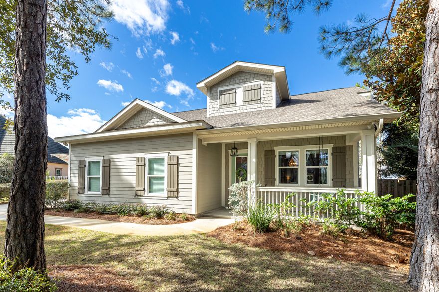 Exceptional coastal Craftsman residence where elevated design, resort-style living, and everyday family comfort come together. Located within the gated Botany Bayou neighborhood, this four-bedroom, three-and-a-half-bath home offers privacy, and an unbeatable lifestyle just moments from Sandestin Golf and Beach Resort and the dining and shopping of Grand Boulevard. Inside, expansive, light-filled living spaces are enhanced by refined finishes and an open-concept layout ideal for both elegant entertaining and relaxed family living. The gourmet kitchen features high-end appliances, granite countertops, and an oversized island flowing effortlessly into the dining and family room.  Outside is your own resort-style oasis, featuring a stunning pool, designed for Yr round entertaining.