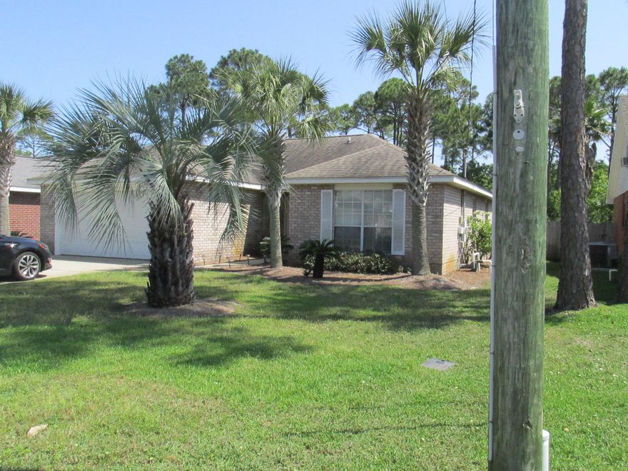You will adore this 3 bedroom 2 bath home located in Miramar Beach with a split floor plan. Home features tile in the living area. Updated kitchen and a lanai off the dining area. Home has a fenced in back yard. Pets under 30 lbs are allowed with deposit. No Smoking