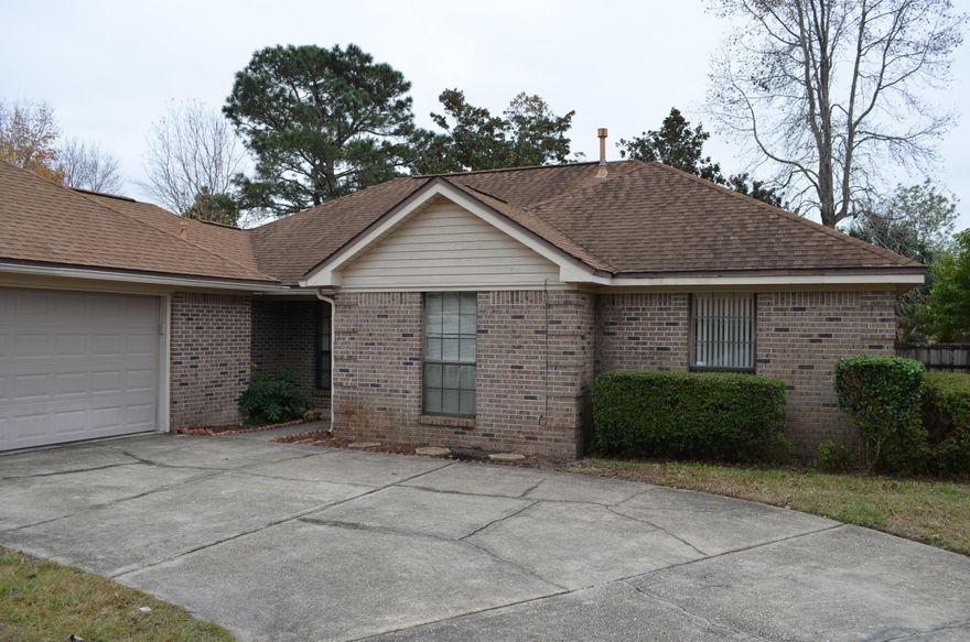 Available on December 15th. Conveniently located home with a large size backyard and screened-in patio. Master bathroom with separate bath tub and shower and double vanity. Carpet in living area. Laminate flooring in Kitchen and bathrooms. Call the office today to schedule a showing. Not pets allowed. Tenant must provide own fridge.