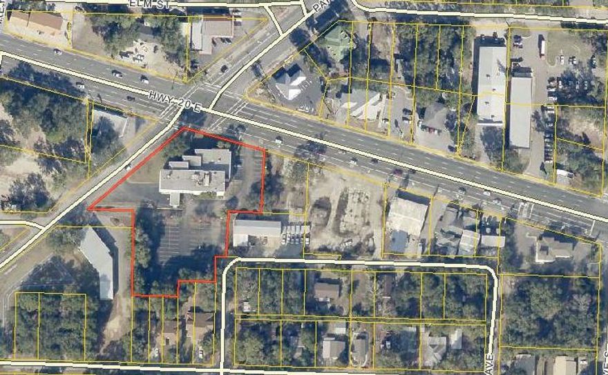 3 story Class A office building at the corner of South Partin and John Sims Pkwy, high traffic corner over 35,000 cars daily, formerly Bank of America, has drive through window, large parking lot sits on 1.79 acres, great visibility, close to Eglin AFB, listed $475k below current appraisal