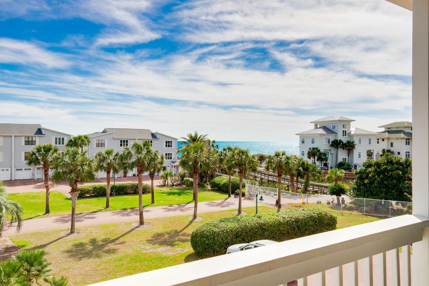 A Contemporary Coastal Escape - Steps from the Gulf with Gulf Views .....Welcome to Sea Haunts 7A, a stunning end-unit townhome located in a gated community right on the sugar-white sands of Santa Rosa Beach.  Just steps from the Gulf, this exceptional property has been taken down to the studs and thoughtfully renovated with a spacious, open layout and sleek, modern finishes. Every detail reflects coastal luxury and relaxed beachside living, making this the perfect retreat for those who want style, comfort, and unbeatable access to the Gulf. Features You'll Love:
* Direct Beach Access - Just steps from your door
* Breathtaking Gulf Views - Enjoy unforgettable sunsets from multiple balconies
* Large Pool & Hot Tub - Relax and unwind after a beach day
* Stylish Modern Interiors - Professionally designed for maximum comfort
* Prime 30A Location - Walk to Gulf Place, dining, shopping, and live music
* Bike along 30A's iconic coastal trails and rare dune lakes
* Two Private Parking Spaces

Inside Sea Haunts 7A:
 The first-floor king suite offers a quiet retreat with an ensuite bathroom, ideal for multi-family stays. On the second floor, an open-concept living and dining area features plush seating, a flat-screen TV, and a fully equipped kitchen with stainless steel appliances. Step out onto the balcony for evening dinners and Gulf breezes.
The third-floor king suite boasts its own private balcony with panoramic ocean viewsperfect for sunrise coffees or sunset cocktails. The bunk room with queen-over-queen beds is an ideal setup for kids or extra guests.
Don't miss this opportunity to own a piece of paradise! 
All information and measurements are believed to be accurate but should be verified.

