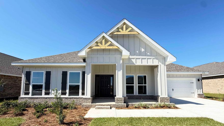 STUNNING NEW upscale construction in desirable Plantation Woods. The spacious McKenzie is a best seller with 9 ft. ceilings, stunning open design, trey ceilings, & a spacious 11 X 23 covered back patio. Kitchen features stainless steel appliances, large island bar, corner walk in pantry, & breakfast nook. Gorgeous Stone in the kitchen & baths. Upgraded carpet in the bedrooms & Engineered Vinyl Plank flooring in the rest of the home. The latest in upscale luxury flooring for an impeccable look throughout. Bedroom 1 features a trey ceiling, a beautiful adjoining bath with a ''separate shower, garden tub, double vanity'' & a nice study/flex room which is GREAT for a home office, or den. Lg. Lot Amazing Curb Appeal & a hard to find.