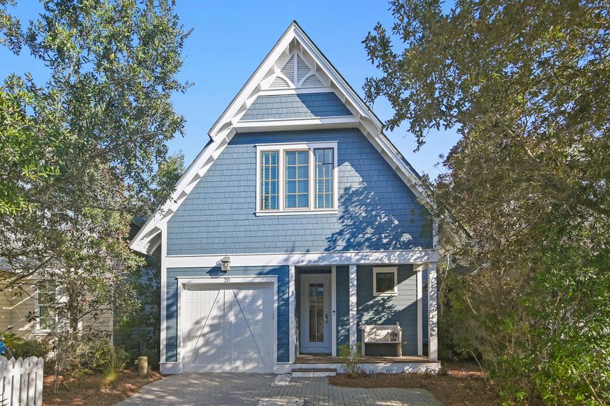 Located in the sought-after, gated BEACH ACCESS community of Watersound West Beach,this beautifully designed 3-bedroom, 3.5-bath home with additional bunk space offers the perfect blend of coastal luxury, comfort, and functionality. With 2,387 square feet, this residence features a thoughtful floor plan including two master suites, ideal for full-time living, second-home use, or vacation rental potential. The interior showcases wood floors throughout, V-groove walls, an inviting second floor sitting room, screened porch, multiple storage options, and open-concept living. The well-appointed kitchen flows seamlessly into the dining and living spaces, creating an ideal setting for entertaining and everyday living. Additional bunk space provides flexible sleeping options for guests or family. Watersound West Beach is known for its private BEACH ACCESS via a scenic boardwalk through Deer Lake State Park, along with resort-style amenities including a heated/cooled community pool, parks, walking trails, putting green, fitness center, bike parking at beach, and security-gated entrance. This home is just a short stroll or bike ride to the beach, making it a true 30A coastal lifestyle opportunity. The BEACH ACCESS is a private perpetual easement so no crowds and no Customary Use worries! Whether you're searching for a primary residence, second home, or investment property, this home, offered beautifully furnished and appointed, delivers space, style, and location in one of 30A's most desirable communities.  Call today for a private showing.