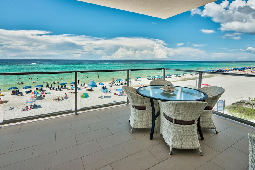 1900 Ninety Eight is Destin, Florida's first Gulf front condominium developed since 2007. Each exquisitely designed luxury residence features a panoramic view of the Gulf of Mexico from its private, 12-foot deep balcony equipped with an electric grill. The open plan with clean, flowing lines invites beams of natural light inside through an expansive wall of windows. Interior design elements that include custom cabinetry, marble and quartz countertops, Thermador kitchen appliances and porcelain stone floor tile makes this three bedroom, three bath residence truly incredible. Amenities include a rooftop pool, spa, fire pit & state of the art fitness center, along with gated entry, heated and cooled elevator and lobby areas and two levels of parking beneath the residences.