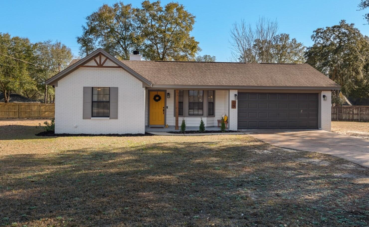 Welcome to this one-of-a-kind modern farmhouse in the highly desirable South Crestview area that checks all the boxes of an HGTV dream home: barn doors, farmhouse sink, shiplap accent wall, floating shelves, custom quartz counter tops... the list goes on! This home is breathtakingly beautiful from top to bottom with crown molding throughout, LED lighting, gable window storage bench, LVP flooring and it has been freshly painted from the ceilings down. Your kitchen dreams come true with the 6.5 ft quartz island with storage, custom pantry with American walnut barn door, custom hood vent with storage, farmhouse sink and floating shelves. Entertain guests on your newly built 12' X 24' deck with special walnut stain while enjoying the updated outdoor fireplace with slate accent.