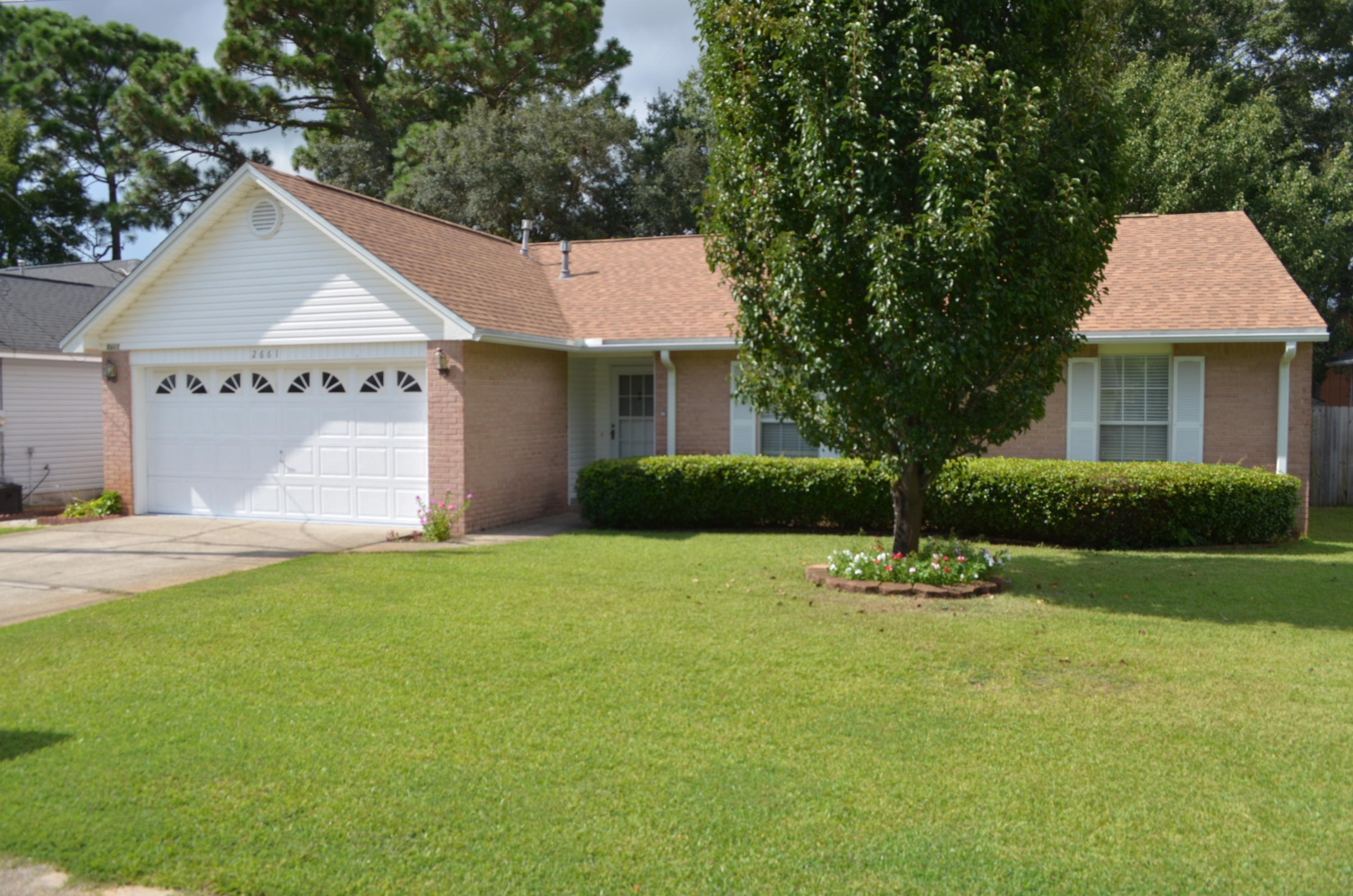 Well maintained home in the heart of Shalimar. All brick with a fireplace, this home has a fenced in yard with a large Florida Room. Call today to set up a showing!