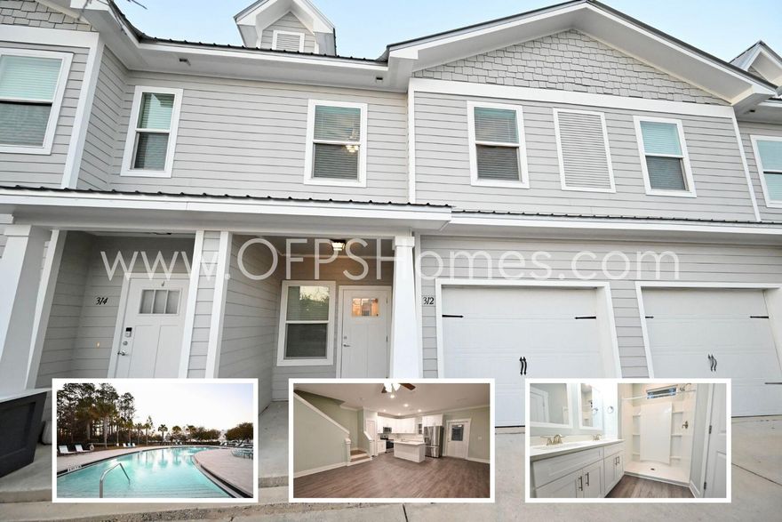 AVAILABLE... January 19, 2026. 3bd/2.5bth Townhome in South Walton, only minutes to the white sand beaches of the Emerald Coast! Home has luxury finishes including QUARZ Countertops throughout, Stainless Steel Appliances and Luxury Vinyl Plank flooring.NO smoking. 600 minimum FICO credit score required in addition to meeting rental criteria. Pets allowed upon approval with a non-refundable pet fee.All applicants are required to complete an application on https://onefamilypropertyservices.petscreening.com/ regardless of if they own a pet or not.  Applicants with an ESA are also required to complete the application.**Please note, only one pet profile per pet is required. This property is a part of a Homeowners Association and tenants will be required to adhere to certain rules and restrictions.  If you have any questions, you may request to view the HOA Covenants prior to application. 

** Fees Required once an application is approved include, but may not be limited to: Security Deposit, Non-Refundable Fees (cleaning and rekey), $20 Certified Mail Fee, and Pet Fees (when applicable).
